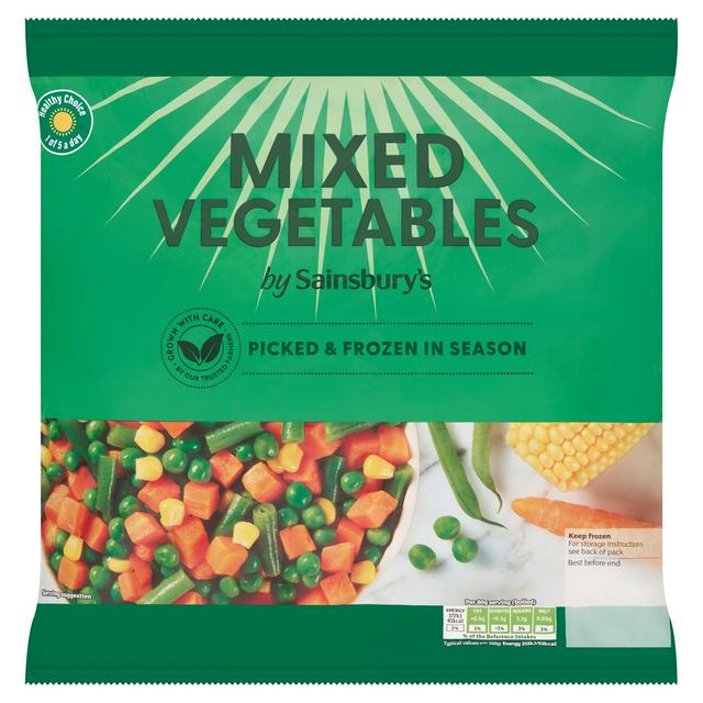 Sainsbury's Mixed Vegetables 1kg
