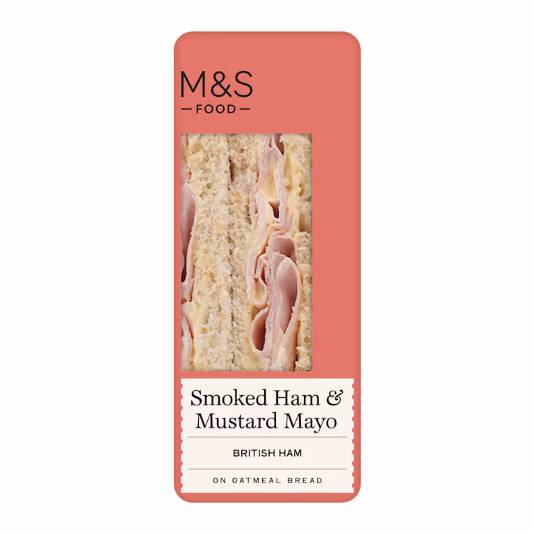 M&S Smoked Ham and Mustard Mayo Sandwich
