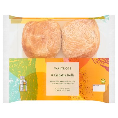 Waitrose Ciabatta Rolls