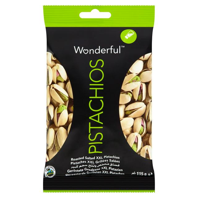 Wonderful Roasted Salted XXL Pistachios 115g