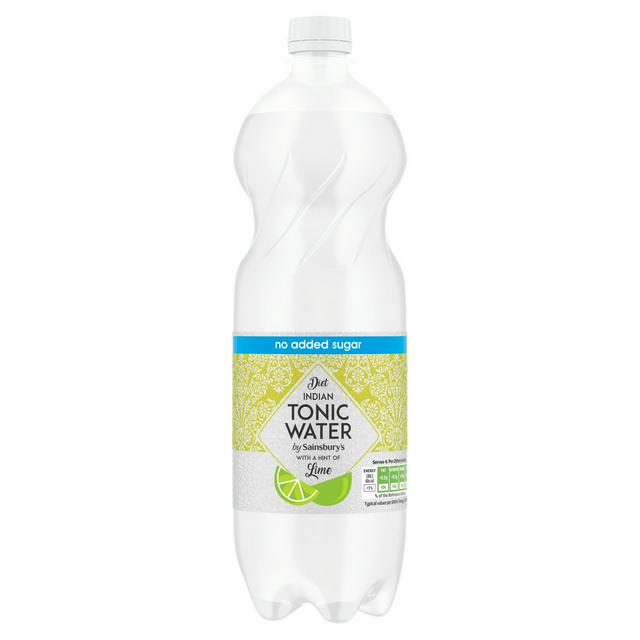 Sainsbury's Diet Indian Tonic Water with Lime 1L