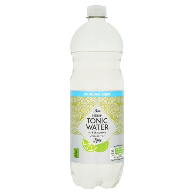 Sainsbury's Diet Indian Tonic Water with Lime 1L