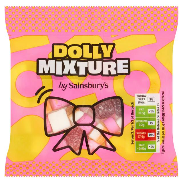 Sainsbury's Dolly Mix Sweets 70g