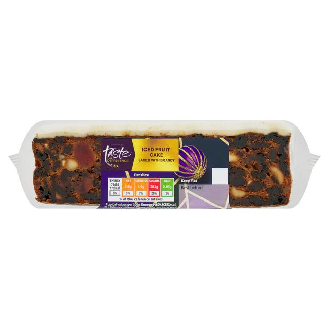 Sainsbury's Iced Fruit Cake, Taste the Difference 400g