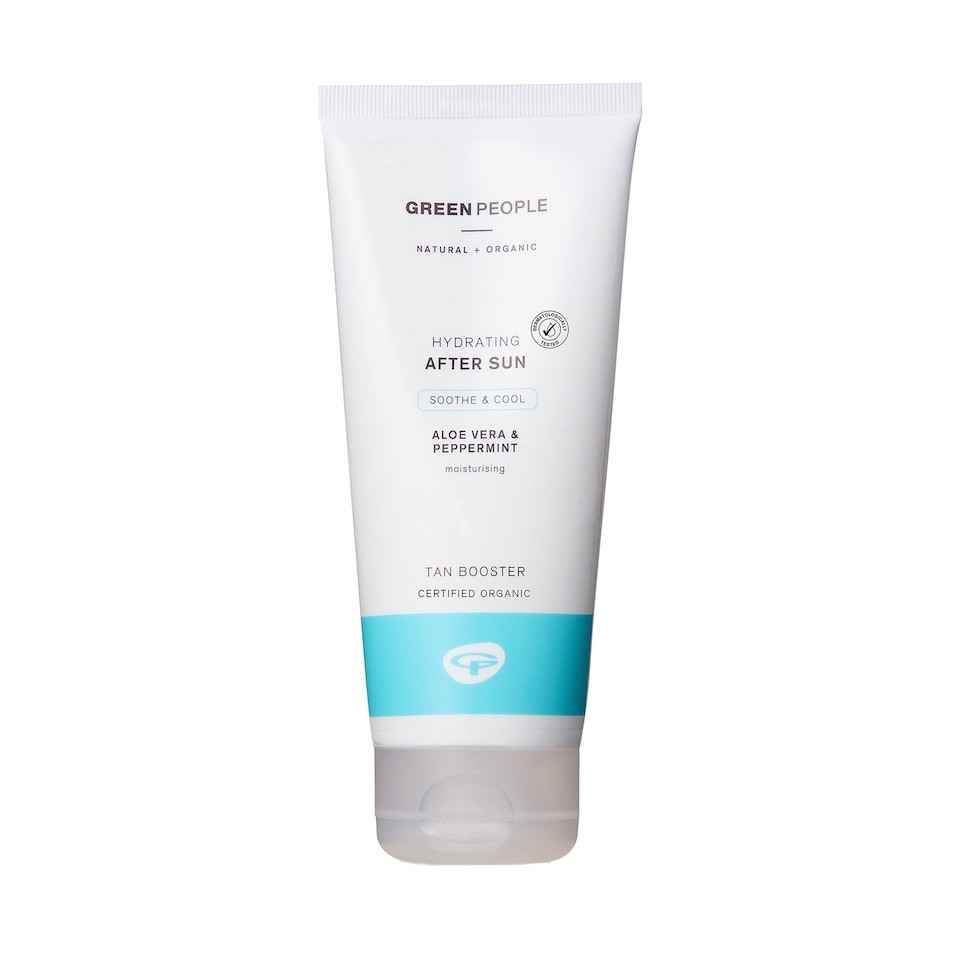 Green People Hydrating After Sun - Natural & Organic - With Aloe Vera & Mint - Vegan & Cruelty Free, 200ml