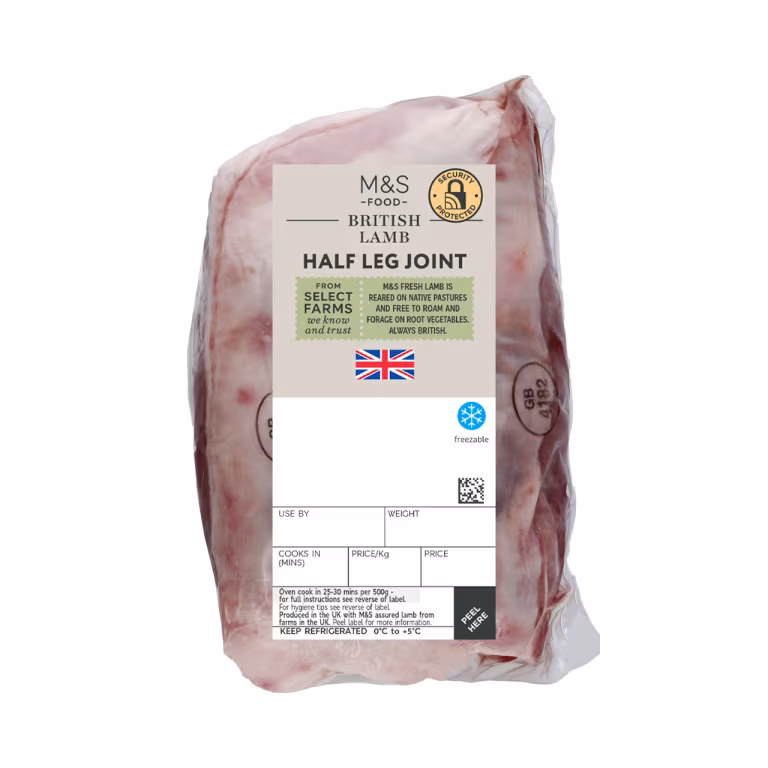 M&S British Lamb Half Leg Joint