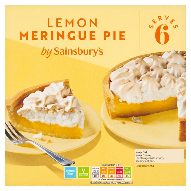 Sainsbury's Lemon Meringue Pie 475g