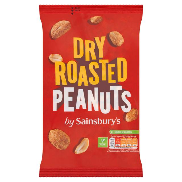 Sainsbury's Dry Roasted Peanuts 550g