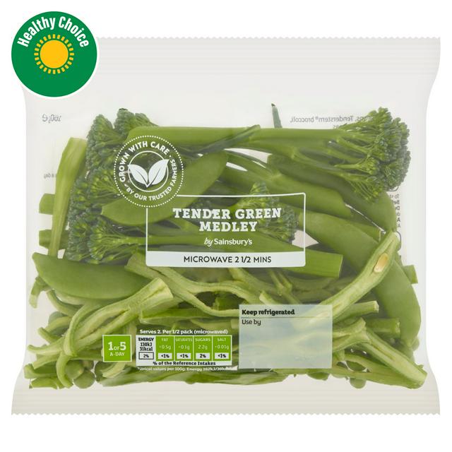 Sainsbury's Tender Green Medley 160g