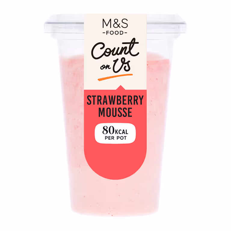 M&S Strawberry Mousse