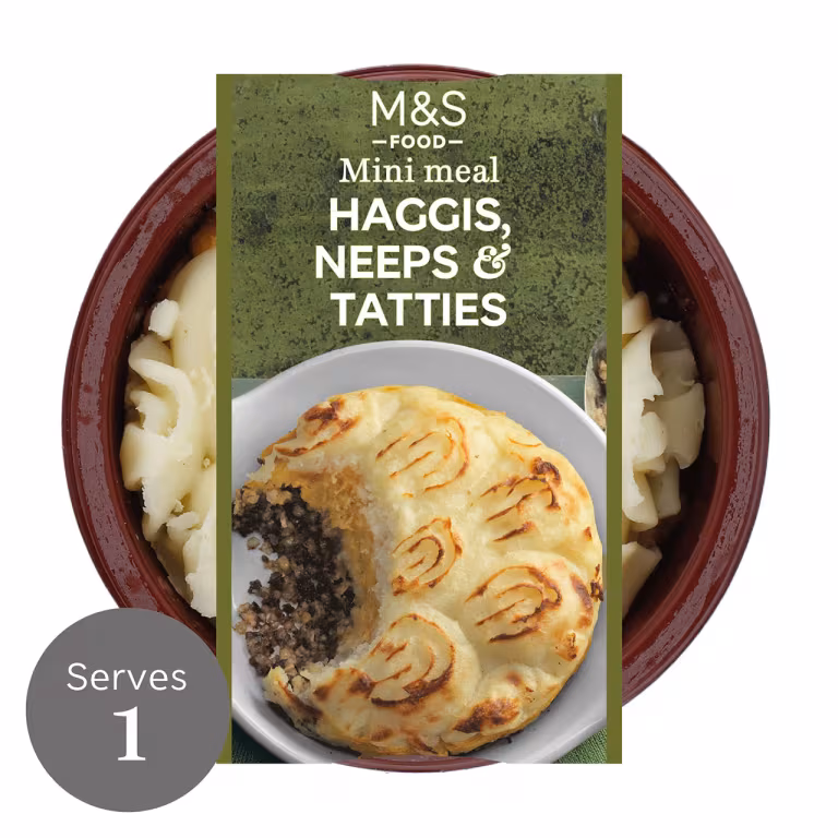 M&S Mini Meal Haggis, Neeps and Tatties