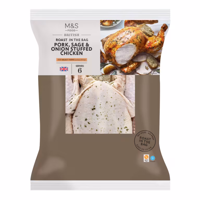 M&S Pork, Sage and Onion Stuffed Chicken