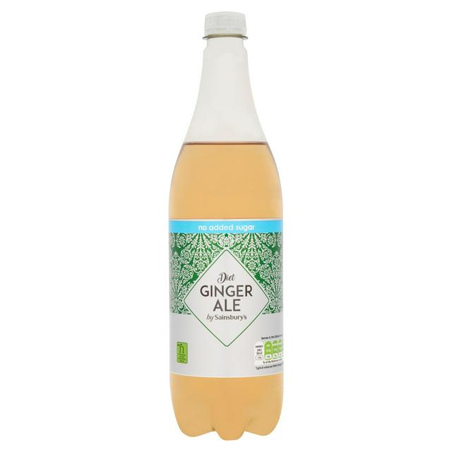 Sainsbury's Dry Ginger Ale, Diet 1L