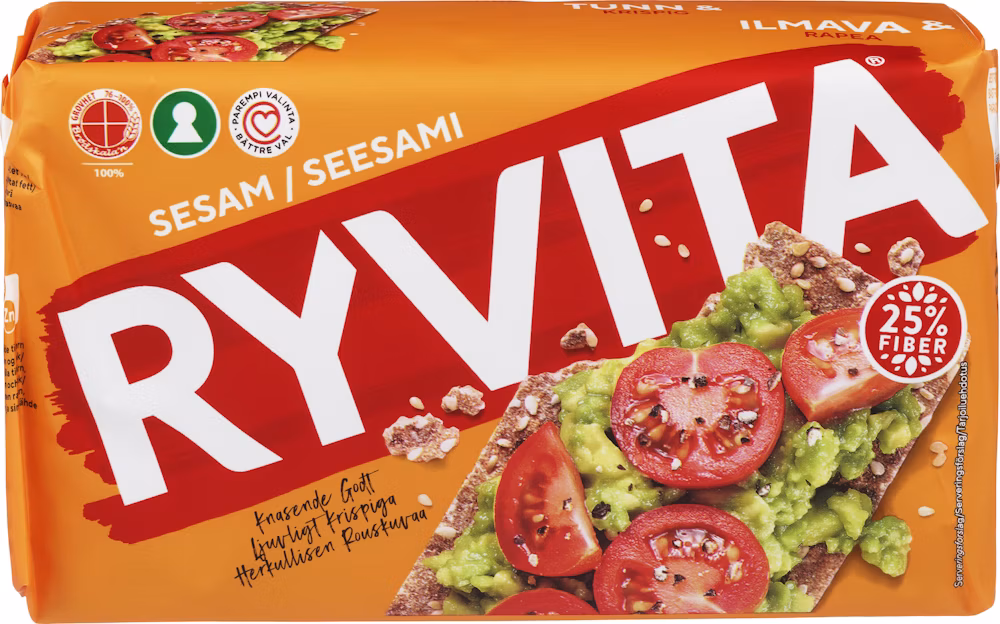 Ryvita Sesam Knekkebrød, 250 g