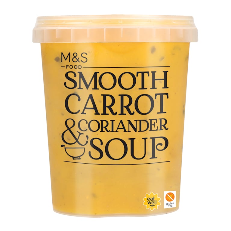 M&S Carrot and Coriander Soup