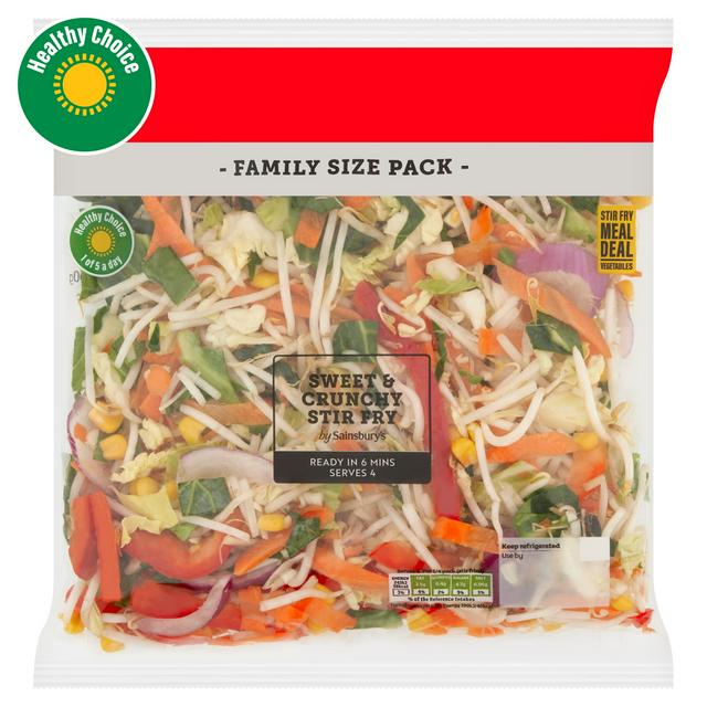 Sainsbury's Sweet & Crunchy Stir Fry 600g