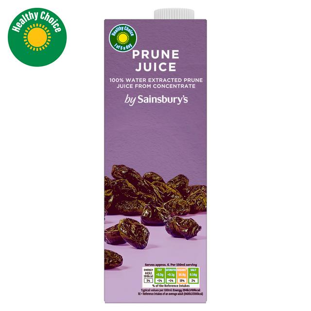 Sainsbury's Pure 100% Prune Juice 1L
