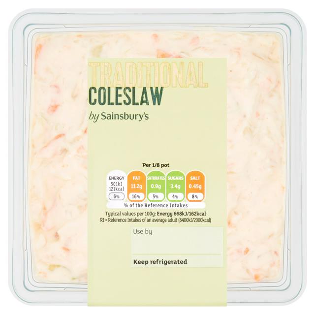 Sainsbury's Deli-Style Traditional Coleslaw 600g