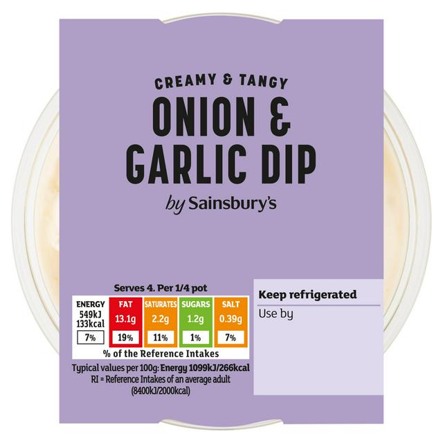 Sainsbury's Onion & Garlic Dip 200g