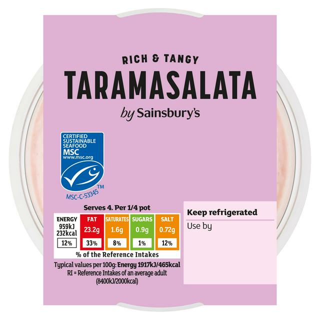 Sainsbury's Rich Taramasalata 200g