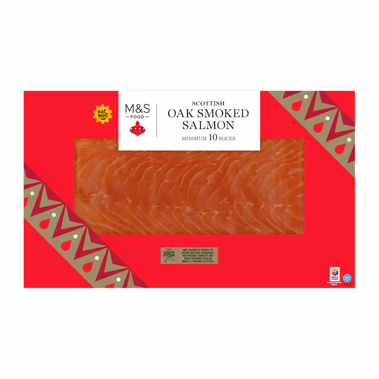 M&S Scottish Oak Smoked Salmon