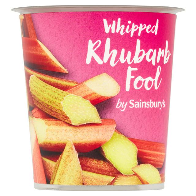 Sainsbury's Rhubarb Fool 114g