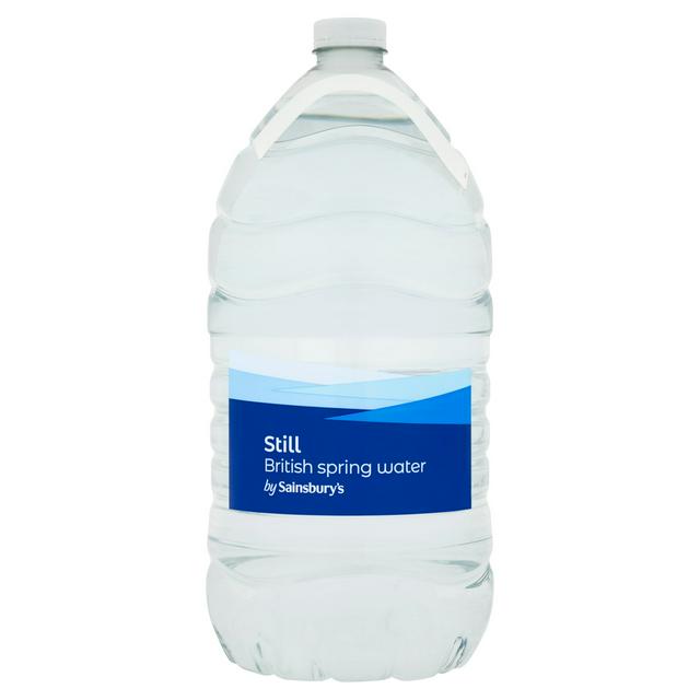 Sainsbury's British Bottled Still Spring Water 5L