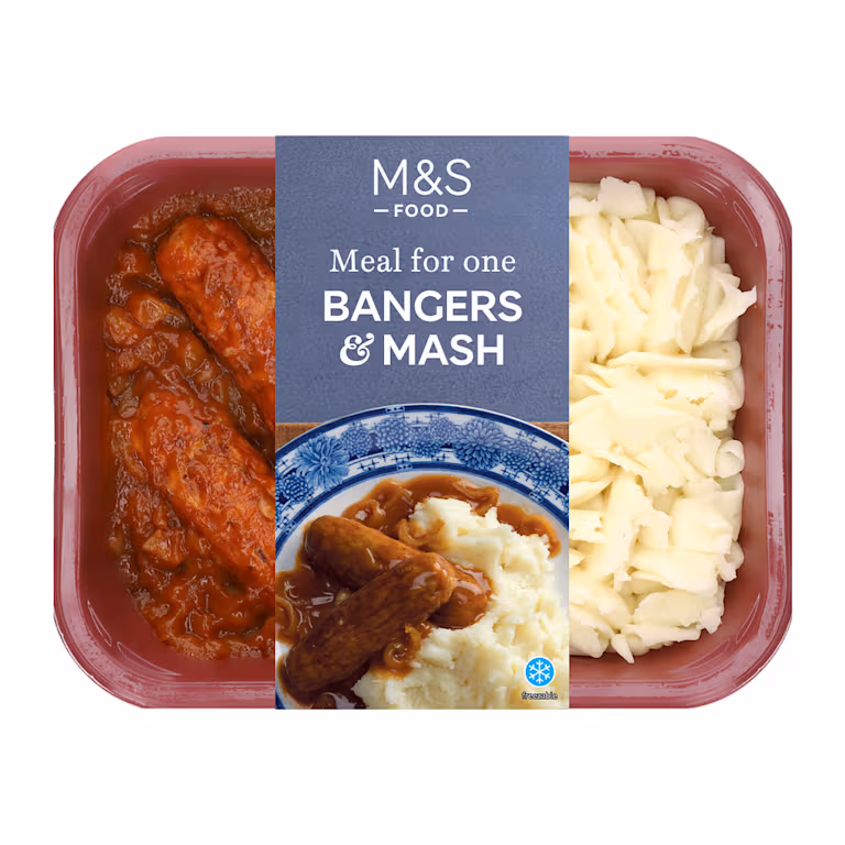 M&S Bangers and Mash