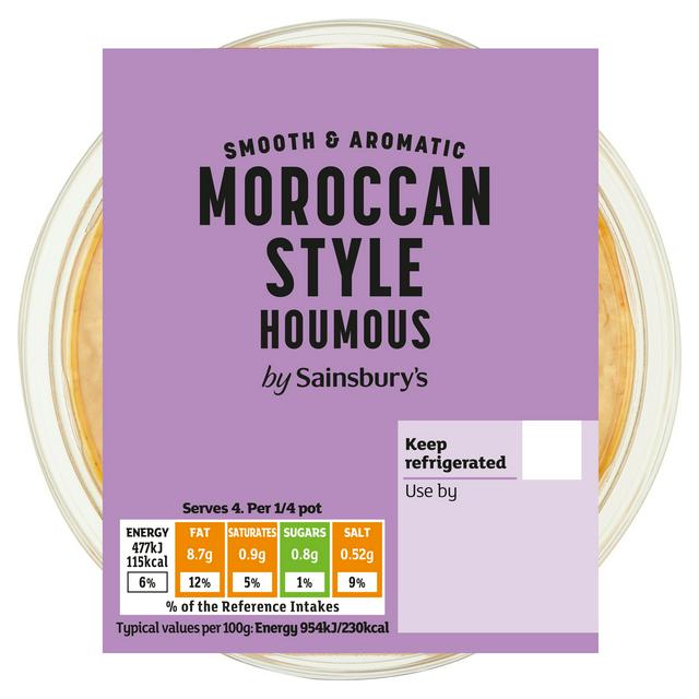 Sainsbury's Aromatic Moroccan Style Houmous 200g