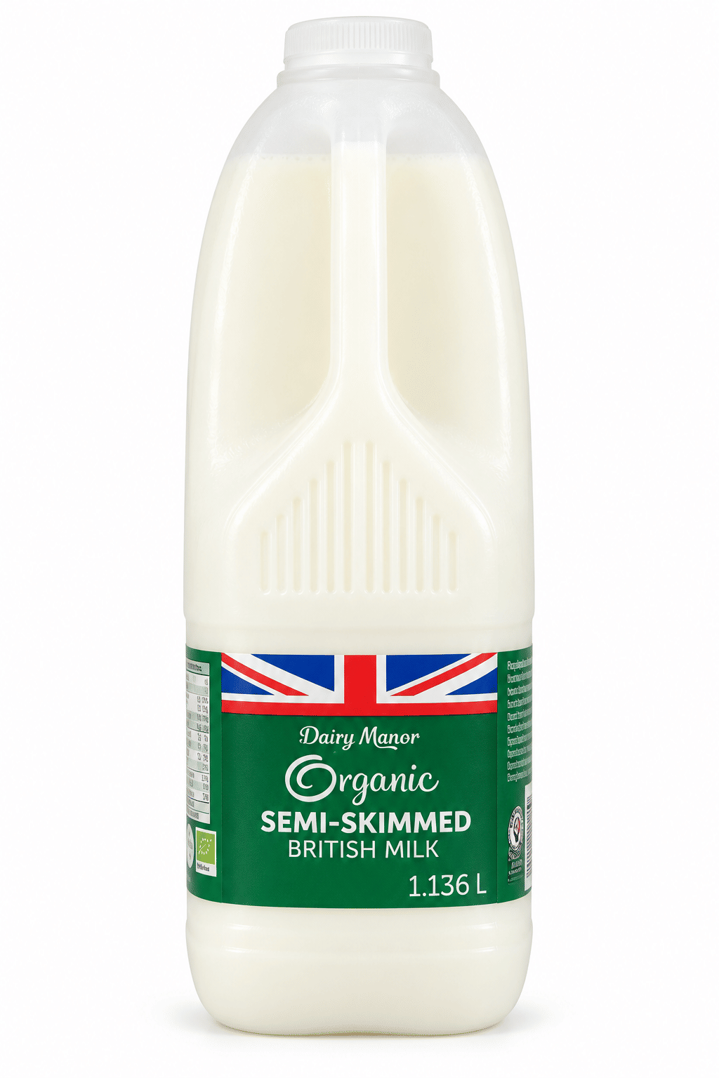 Dairy Manor Organic Semi-Skimmed Milk 1.136L