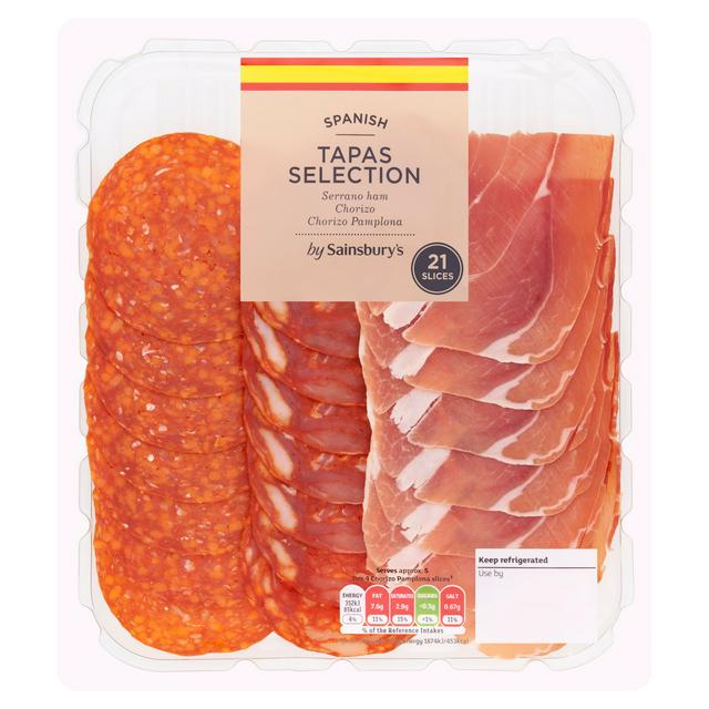 Sainsbury's Spanish Tapas Selection 120g