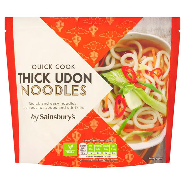 Sainsbury's Udon Noodles Quick To Cook x2 300g