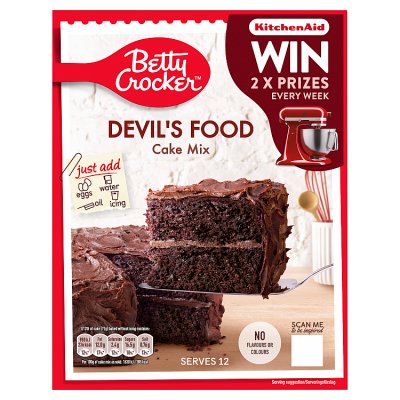 Betty Crocker Devil's Food Cake Mix