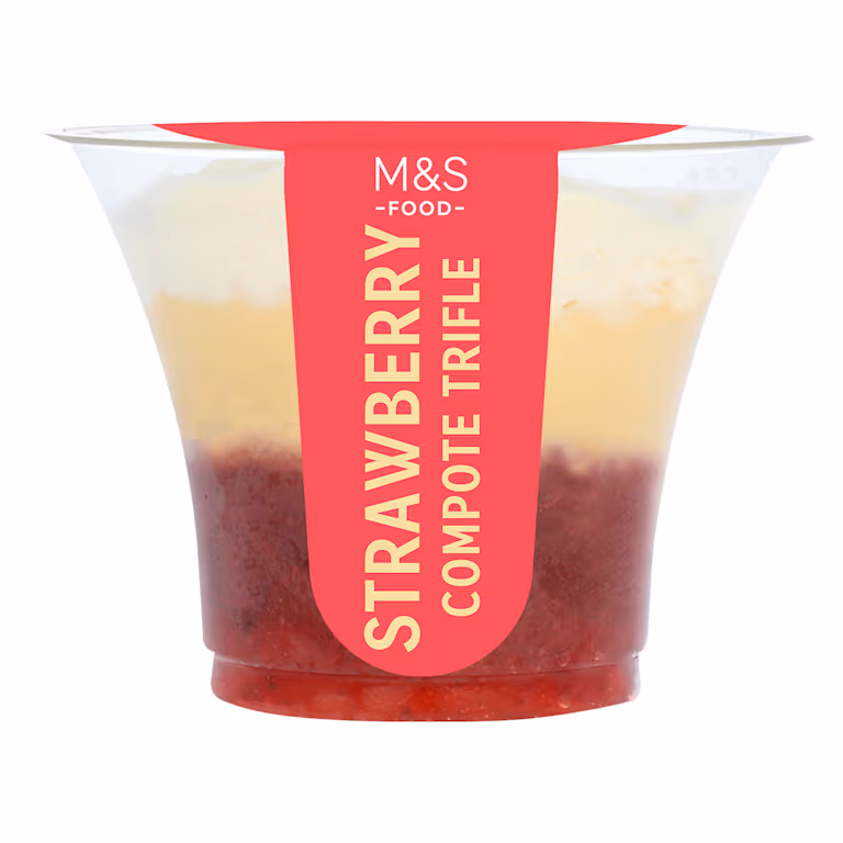 M&S Strawberry Compote Trifle
