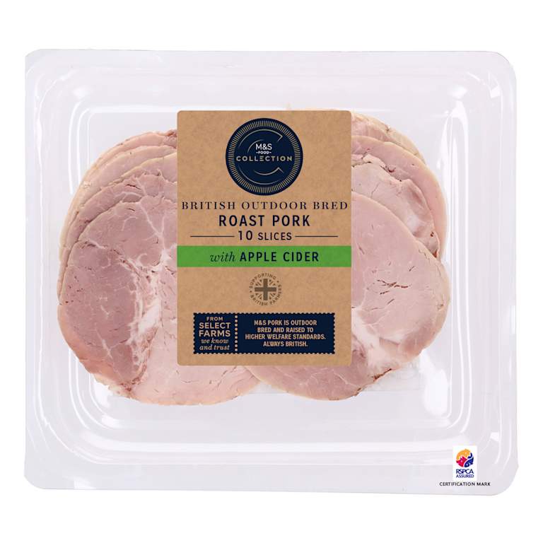 M&S Outdoor Bred British Pork with Apple and Cider Glaze