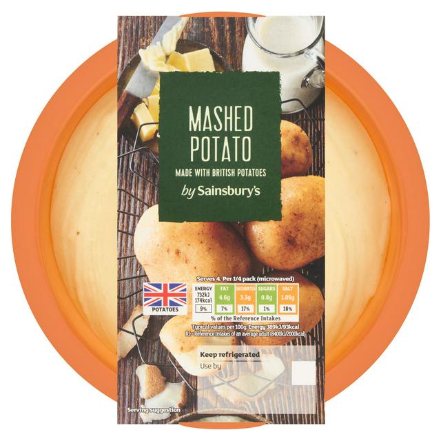 Sainsbury's Mashed Potato 800g