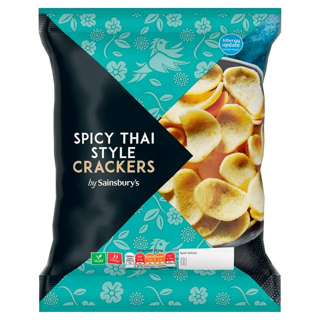 Sainsbury's Spicy Thai Crackers 80g