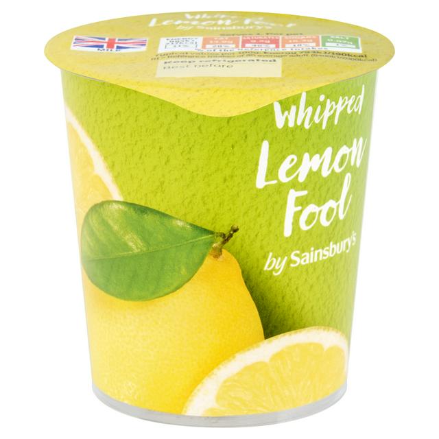 Sainsbury's Fruit Fool Lemon 114g