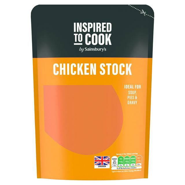 Sainsbury's Chicken Stock, Inspired to Cook 500ml