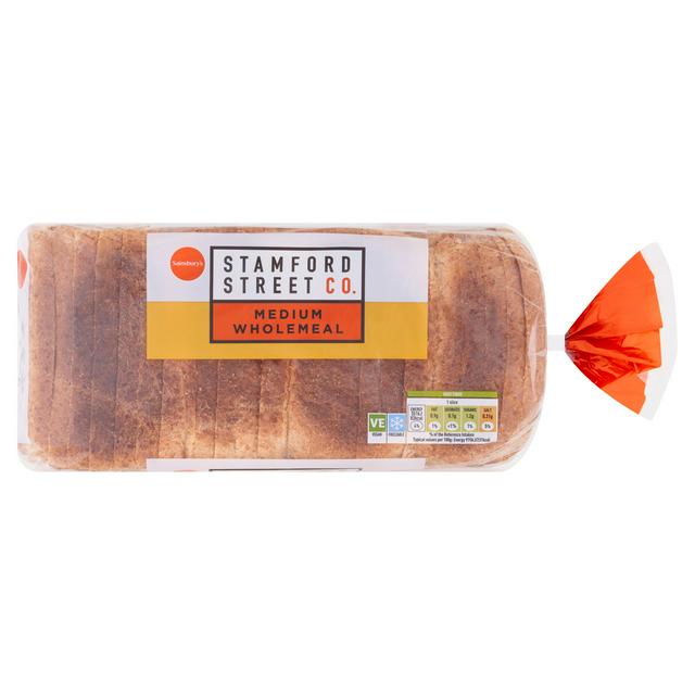 Stamford Street Co. Medium Wholemeal Bread 800g