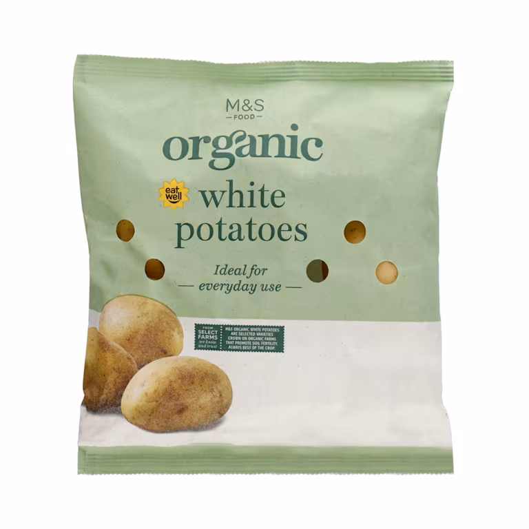 M&S Organic Crop Potatoes
