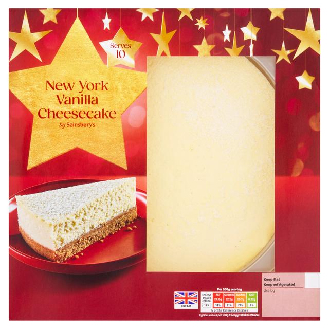 Sainsbury's New York Vanilla Cheesecake 1kg