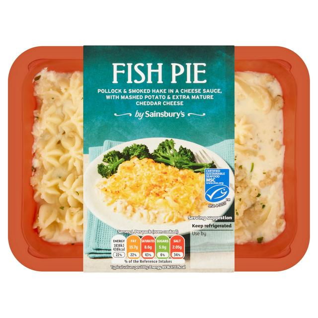 Sainsbury’s Fish Pie 400g (Serves 1)