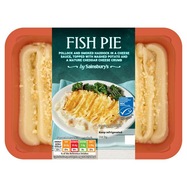 Sainsburys Fish Pie 400g (Serves 1)