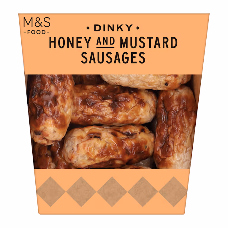 M&S Dinky Honey & Mustard Sausages