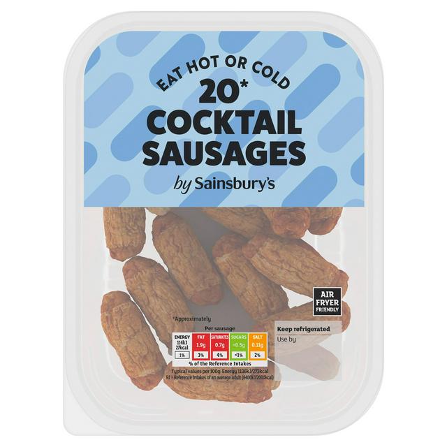 Sainsbury's Pork Cocktail Sausages 200g