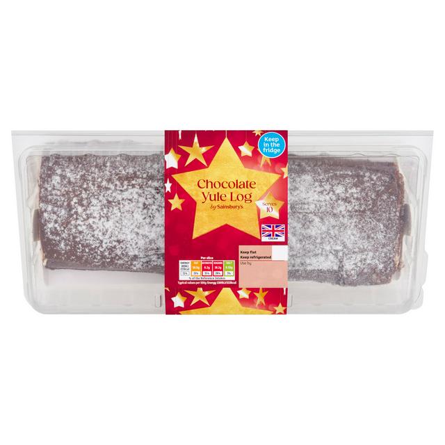 Sainsbury's Chocolate Yule Log 645g