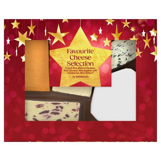 Sainsbury's Favourite Cheese Selection 456g