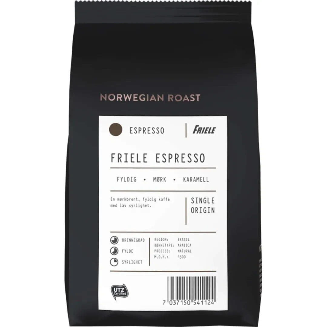 Espresso Utz Hel 500g