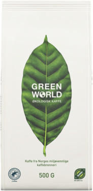Green World Økologisk Proff Finmalt 12x500g Kaffe Utz Ip